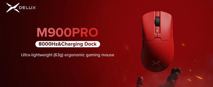 MOUSE DELUX M900 PRO RGB WIRELESS GAMER